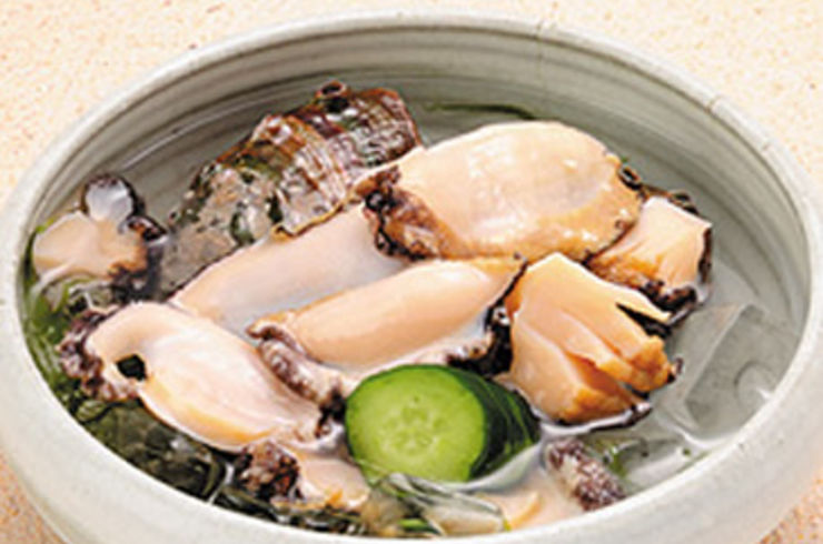 アワビの水貝